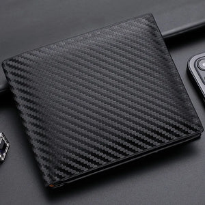 Portefeuille Pour Homme Fibre Carbone Slim